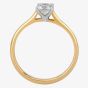 1888 Collection 18ct Gold 0.50ct Brilliant-Cut Diamond Solitaire Ring RI-141(.50CT PLUS)