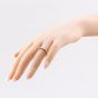 1888 Collection 18ct Yellow Gold 0.33ct Certificated Round Brilliant Cut Diamond Five Stone Ring HET1001(.30CT PLUS)