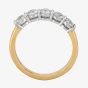 1888 Collection 18ct Yellow Gold Brilliant Cut 1.01ct Five Stone Diamond Ring HET1001