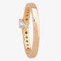 1888 Collection 18ct Rose Gold Brilliant Cut 0.25ct Diamond-Set Solitaire Ring RI-138