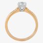 1888 Collection 18ct Rose Gold Brilliant Cut 0.70ct Diamond-Set Solitaire Ring RI-138