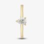 1888 Collection 9ct Yellow Gold 0.50ct Pear Cut Diamond Solitaire Ring DPP02-9Y-0.50-H-SI2