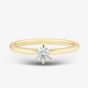 1888 Collection 9ct Yellow Gold 0.25ct Brilliant Cut Diamond Solitaire Ring RPP11-9Y-0.25-H-SI2