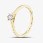 1888 Collection 9ct Yellow Gold 0.20ct Brilliant Cut Diamond Solitaire Ring RPP11-9Y-0.20-H-SI2