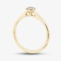 1888 Collection 9ct Yellow Gold 0.20ct Brilliant Cut Diamond Solitaire Ring RPP11-9Y-0.20-H-SI2