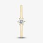 1888 Collection 9ct Yellow Gold 0.20ct Brilliant Cut Diamond Solitaire Ring RPP11-9Y-0.20-H-SI2