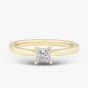 1888 Collection 9ct Yellow Gold 0.50ct Princess Cut Diamond Solitaire Ring PPP01-9Y-0.50-H-SI2