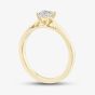 1888 Collection 9ct Yellow Gold 0.50ct Princess Cut Diamond Solitaire Ring PPP01-9Y-0.50-H-SI2