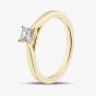 1888 Collection 9ct Yellow Gold 0.33ct Princess Cut Diamond Solitaire Ring PPP01-9Y-0.33-H-SI2