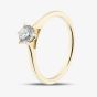 1888 Collection 9ct Yellow Gold 0.50ct Brilliant Cut Diamond Solitaire Ring RPP11-9Y-0.50-H-SI2