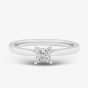 1888 Collection 9ct White Gold 0.50ct Princess Cut Diamond Solitaire Ring PPP01-9W-0.50-H-SI2