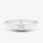 1888 Collection 9ct White Gold 0.20ct Brilliant Cut Diamond Solitaire Ring RPP11-9W-0.20-H-SI2