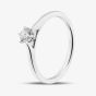 1888 Collection 9ct White Gold 0.25ct Brilliant Cut Diamond Solitaire Ring RPP11-9W-0.25-H-SI2