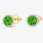 Tivon 18ct Yellow Gold Brilliant Cut 1.60ct Peridot Stud Earrings EY-0871-PD