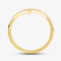 9ct Yellow Gold Wishbone Ring PL210Y