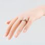 Sterling Silver Plain Heart Shape Ring SR07671B