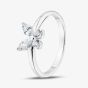 Sterling Silver Cubic Zirconia Butterfly Ring 05S2AZR579204