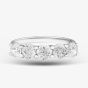 Sterling Silver & Cubic Zirconia Five Stone Ring DPR7080SIL