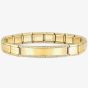 Nomination Composable CLASSIC Trendsetter Gold Tone Cubic Zirconia Bracelet 021138/012