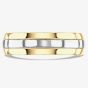 Brown & Newirth Flux 18ct Yellow & White Gold 5mm Ring 6005 5.0 
