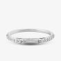  Platinum 0.15ct Diamond Shoulder Set Wedding Ring 3152WDWG/80