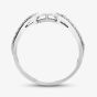  Platinum 0.15ct Diamond Shoulder Set Wedding Ring 3152WDWG/80