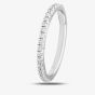 Platinum Diamond Half-Eternity Wedding Ring FPF-190-050-025-PT 