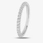 Platinum Diamond Half-Eternity Wedding Ring RMW-170-050-033-PT