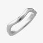 Platinum 4.5mm Wave Wedding Ring WR1-1010(4.5)