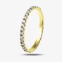 18ct Yellow Gold 2.5mm Diamond Full Eternity Ring WVGH1/2.5R230 18YG