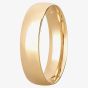 9ct Yellow Gold 5mm Ultra-Light Court Wedding Ring BC1.0-5.0 9Y