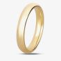 9ct Yellow Gold 2.5mm Court Wedding Ring BC2.5 9Y
