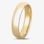 9ct Yellow Gold 5mm Court Wedding Ring BC5.0 9Y