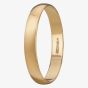 9ct Yellow Gold Lightweight 4mm D-shape Wedding Ring TADH041