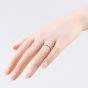 18ct White Gold 2.5mm D Cut Plain Band Ring 2.5LLD-18W O