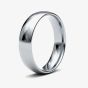 Sterling Silver 5mm Traditional Court Ring 5GLC-ARG-5.00MM V