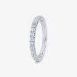 Platinum 1.00ct Diamond Brilliant Cut Stone Set Wedding Ring FPF-240-100-100-PT N