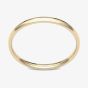 18ct Yellow Gold 2.0mm Medium Court Wedding Ring 2LMC-18Y