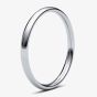 Platinum 2.0mm Medium Court Wedding Ring 2LMC-PT
