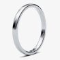 Platinum 2.0mm Soft Court Wedding Ring 2LMS-PT