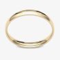 9ct Yellow Gold 3.0mm Light Court Wedding Ring 3LLC-9Y