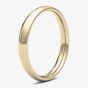9ct Yellow Gold 3.0mm Medium Court Wedding Ring 3LMC-9Y