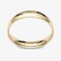 9ct Yellow Gold 4.0mm Light Court Wedding Ring 4GLC-9Y