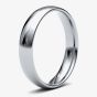 Platinum 4.0mm Light Court Wedding Ring 4GLC-PT