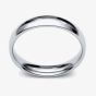 Platinum 4.0mm Medium Court Wedding Ring 4GMC-PT