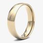18ct Yellow Gold 5.0mm Light Court Wedding Ring 5GLC-18Y