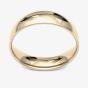 9ct Yellow Gold 5.0mm Light Court Wedding Ring 5GLC-9Y