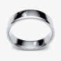 Platinum 5.0mm Soft Court Wedding Ring 5GLS-PT