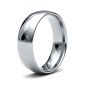 Platinum 6.0mm Light Court Wedding Ring 6GLC-PT