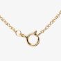 Yellow Gold Tone Plated Sterling Silver 0.50ct Certificated Lab Grown Diamond Twist Teardrop Pendant LGP48426-50SF
